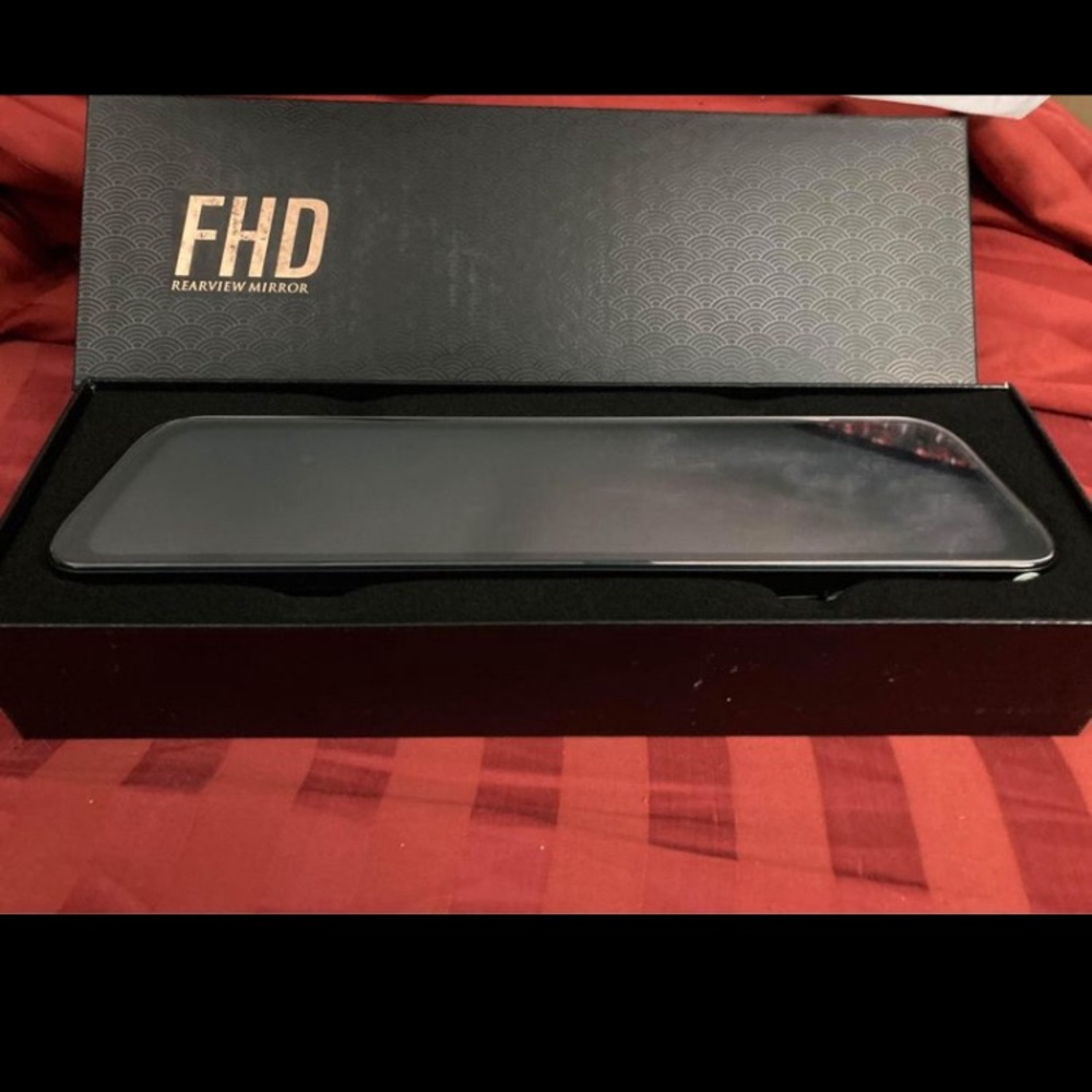 Toguard 5 inch FHD rearview mirror dashcam/backup camera